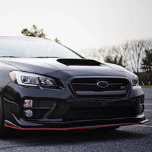 Load image into Gallery viewer, JDMuscle OE Style Front Lip Gloss/Matte Black with Color Accent - Subaru WRX / STi 2015-2017