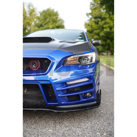 JDMuscle Paint-matched Headlight Eyelids - Subaru WRX / STi 2015-2021