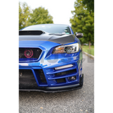 JDMuscle Paint-matched Headlight Eyelids - Subaru WRX / STi 2015-2021