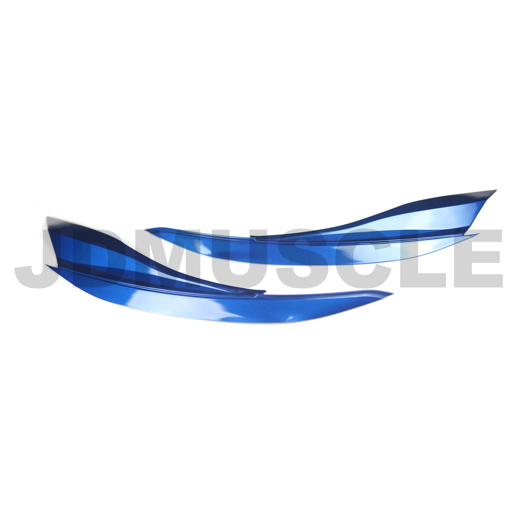 JDMuscle Paint-matched Headlight Eyelids - Subaru WRX / STi 2015-2021