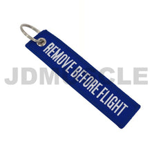 Load image into Gallery viewer, JDMuscle &quot;Remove Before Flight&quot; Key Tag