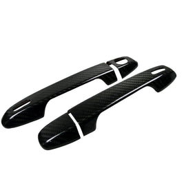 JDMuscle Tanso Carbon Fiber Door Handle Covers - Scion FR-S 2013-2016 / Subaru BRZ 2013-2018