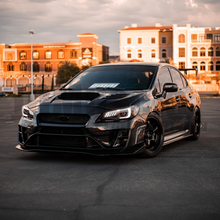 Load image into Gallery viewer, JDMuscle Carbon Fiber Hood V2 w/ Heat Extract - Subaru WRX / STi 2015-2021