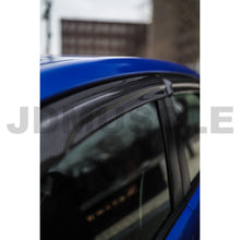 Load image into Gallery viewer, JDMuscle Tanso Carbon Fiber Rain Guards / Wind Deflectors - Subaru WRX / STi 2015-2021