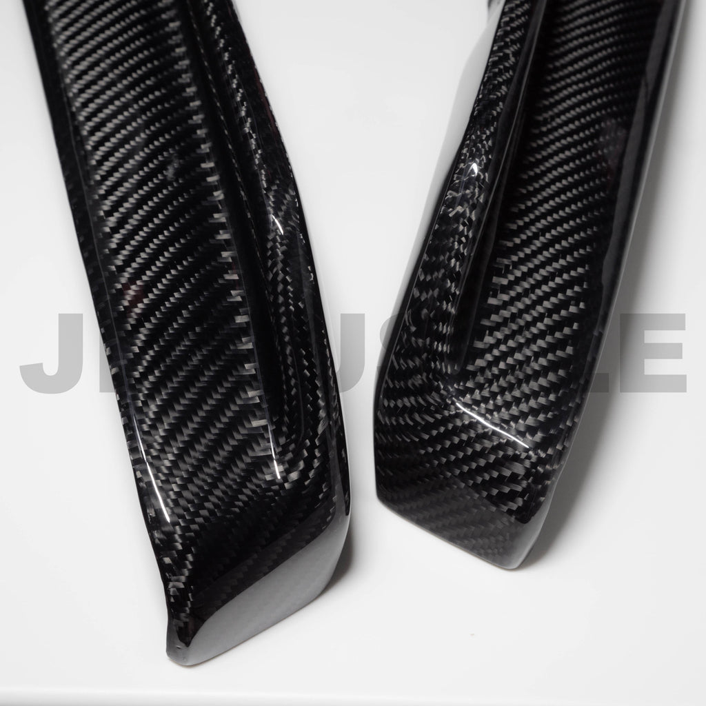 JDMuscle STi Style Carbon Fiber Rear Spats - Subaru WRX / STi 2015-2021