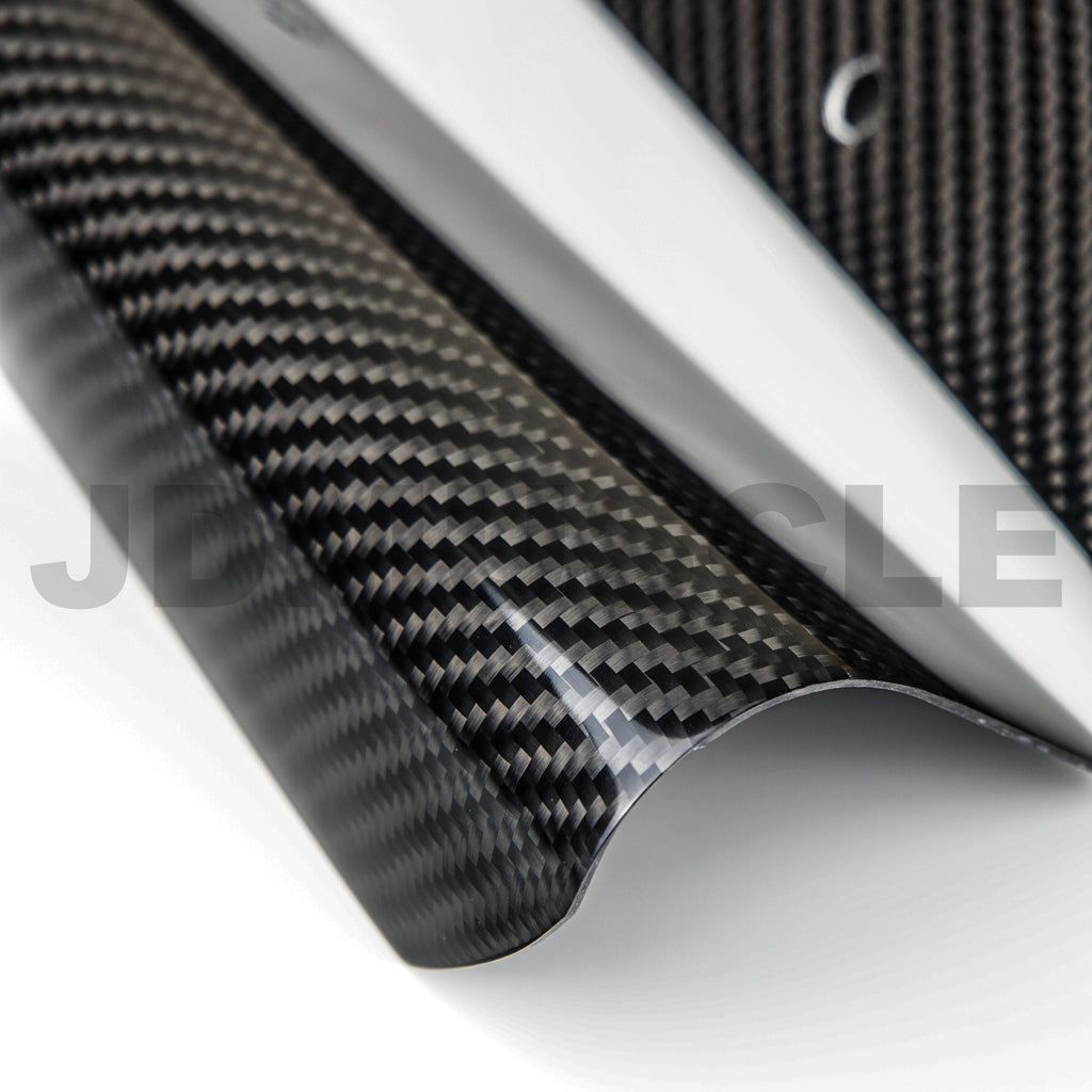 JDMuscle VR Style Carbon Fiber Rear Spats - Subaru WRX / STi 2015-2021