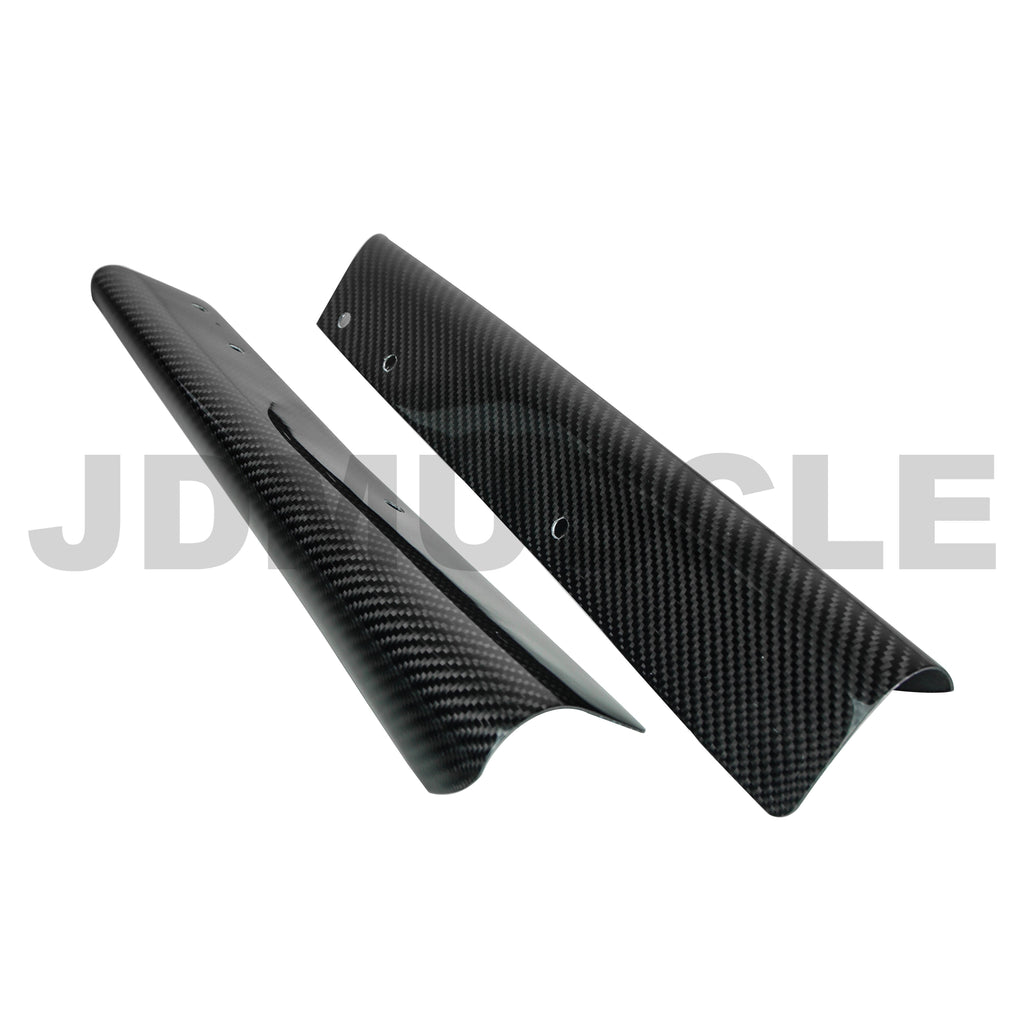 JDMuscle VR Style Carbon Fiber Rear Spats - Subaru WRX / STi 2015-2021