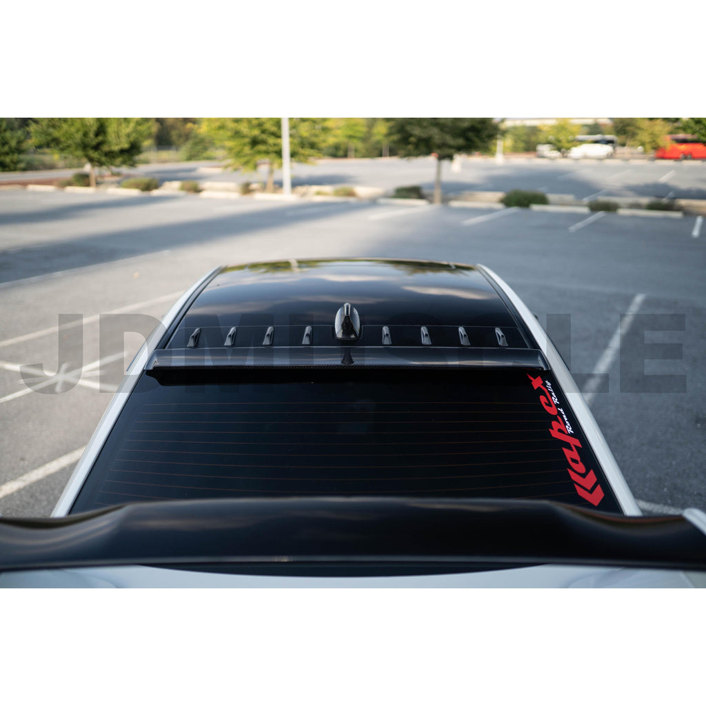 JDMuscle Carbon Fiber Roof Spoiler V1 - Subaru WRX / STi 2015-2021