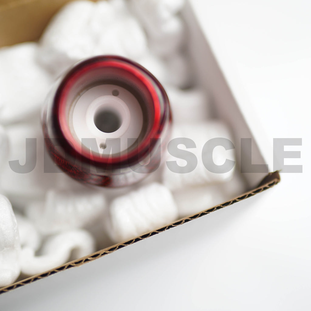 JDMuscle Carbon Fiber Shift Knob Red - Universal