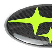 Load image into Gallery viewer, JDMuscle Pre-preg Carbon Fiber Subaru Emblem Covers (Front &amp; Rear) - Subaru WRX 2015-2026 WRX / STi 2015-2021 / Crosstrek 2018-2023 / Impreza 2017-2023