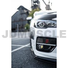 Load image into Gallery viewer, JDMuscle Tanso Carbon Fiber/Painted Canards V1 - Subaru WRX / STi 2015-2021