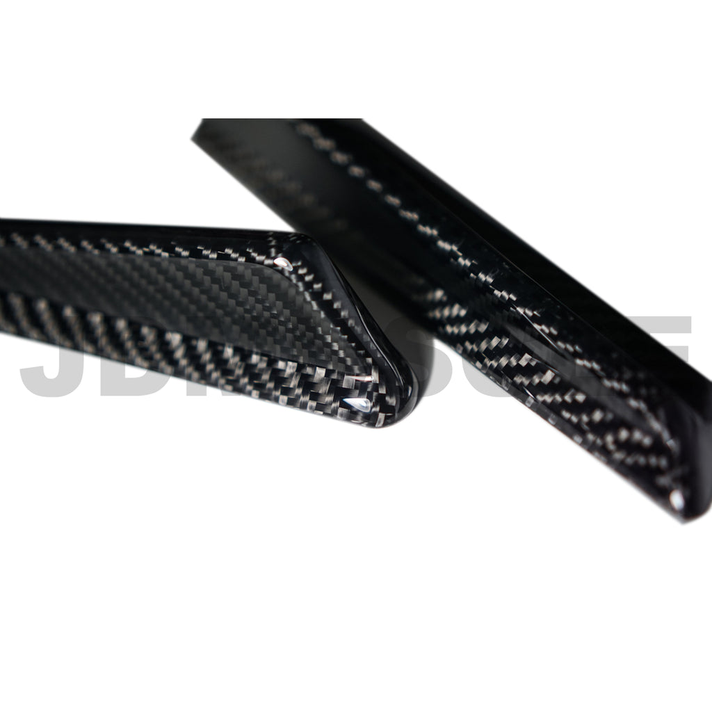 JDMuscle Tanso Carbon Fiber/Painted Canards V1 - Subaru WRX / STi 2015-2021