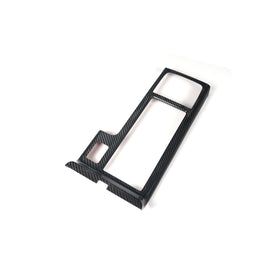 JDMuscle Tanso Dry Carbon Fiber Cup Holder Cover - Subaru STi 2015-2021