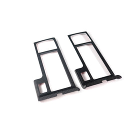 JDMuscle Tanso Dry Carbon Fiber Cup Holder Cover - Subaru STi 2015-2021