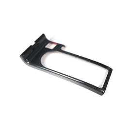 JDMuscle Tanso Dry Carbon Fiber Cup Holder Cover - Subaru WRX 2015-2021