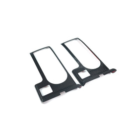 JDMuscle Tanso Dry Carbon Fiber Cup Holder Cover - Subaru WRX 2015-2021