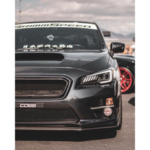 Load image into Gallery viewer, JDMuscle Tanso OE Style V1 Front Carbon Fiber Lip - Subaru WRX / STi 2015-2017