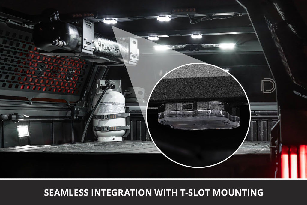 Diode Dynamics Stage Series LED Bed Light Kit for Kuat IBEX Bed Rack