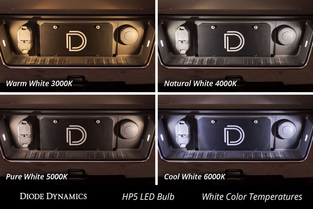 Diode Dynamics HP5 Pure White License Plate LEDs (Pair) - Multiple Fitments