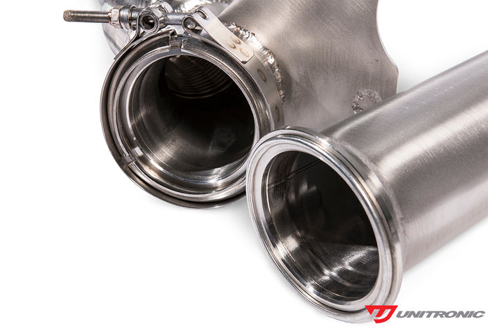 Unitronic 3" Catted Downpipe - Various Audi/Volkswagen 2.0L TFSI FWD Models 2004-2009