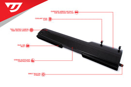 Unitronic Carbon Fiber Air Duct - Audi A3/S3/TT (8V/8Y/8S) / Volkswagen Golf/GTI/Golf R (Mk7/Mk8)
