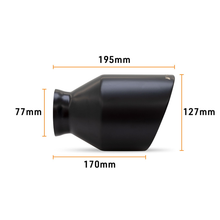 Load image into Gallery viewer, Mishimoto 5&quot; Black Muffler Tip Pair - Dodge Charger / Challenger 2015-2023