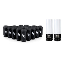 Load image into Gallery viewer, Mishimoto Steel Locking Lug Nuts 20pc Black Set - M14x1.50