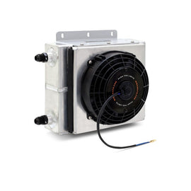 Mishimoto Universal Oil Cooler Kit 23 Row Cooler w/ 1in x 8in Fan