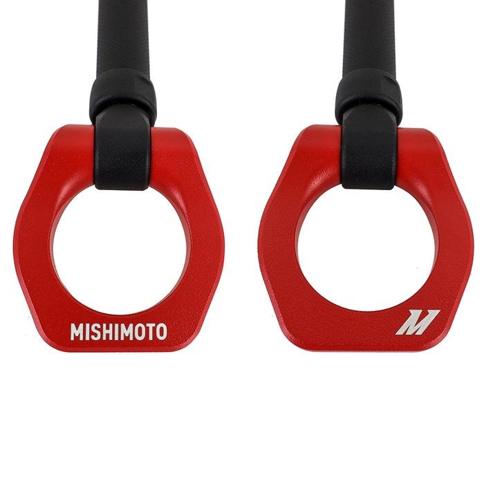 Mishimoto Red Front Tow Hook - Subaru WRX / STi 2002-2007