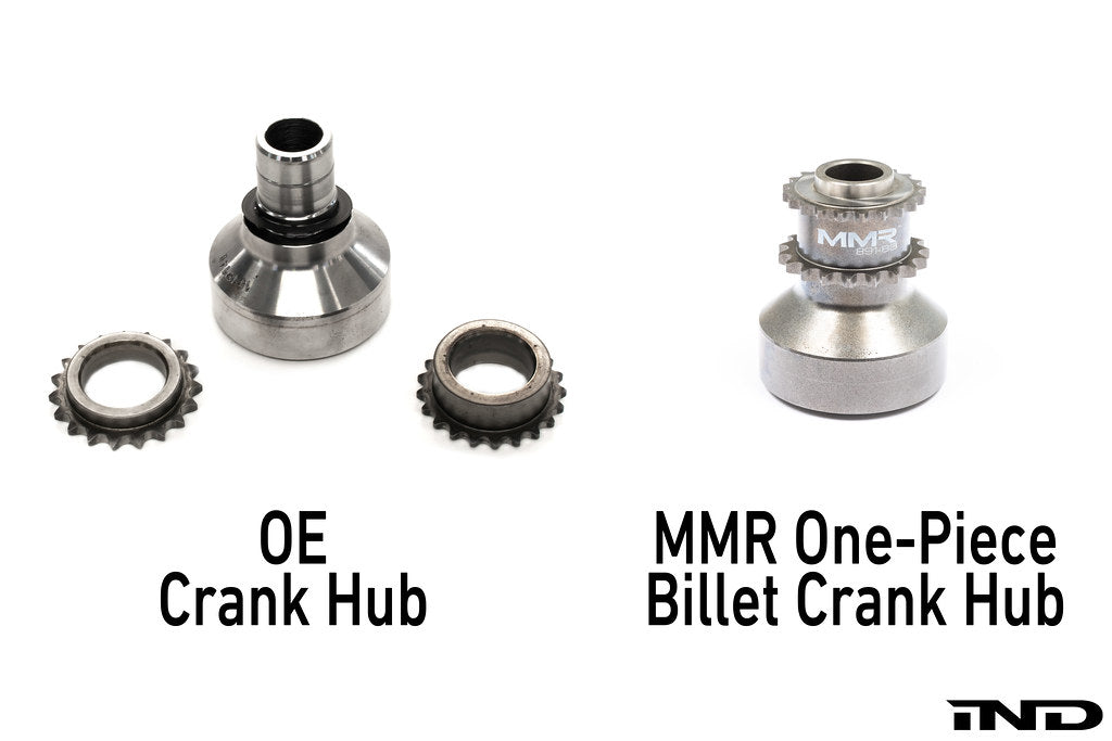 MMX Performance S55 / N55 One-Piece Crank Hub Upgrade Kit - BMW M2/M3/M4 (F8x) 2015-2020 / N55 Models 2012-2015