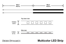 Load image into Gallery viewer, Diode Dynamics RGBW 50cm Multicolor Flexible 5050 SMD LED Strip - Universal Fitment