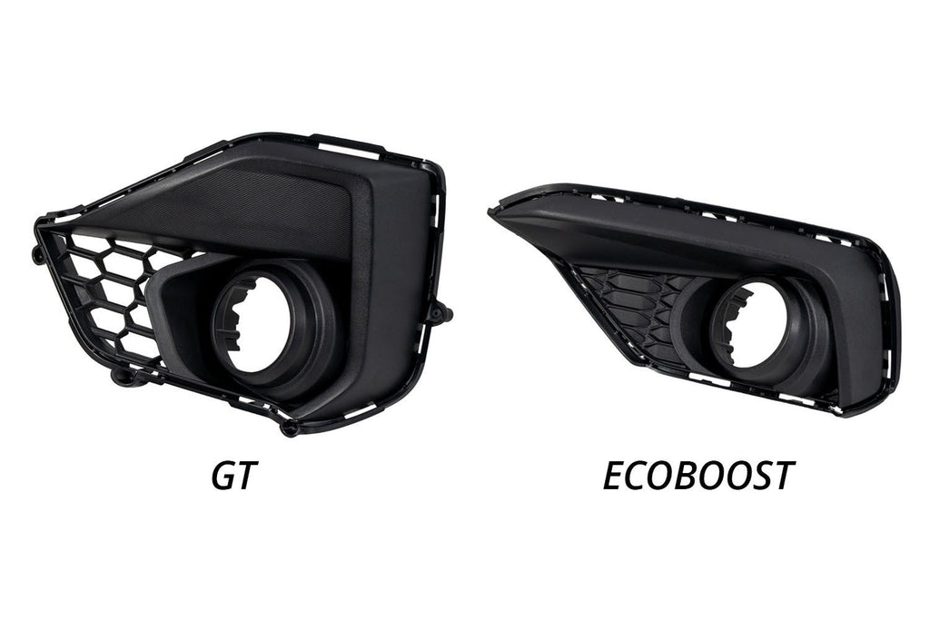 Diode Dynamics SS3 Dual-Color Wide Add-On Fog Lamp Kit - Ford Mustang EcoBoost 2024-2025