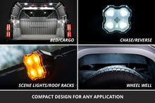 Load image into Gallery viewer, Diode Dynamics Stage Series Dual-Color White/Amber LED Rock Light Kit (8-pack) w/ Magnet Mounts - Universal Fitment