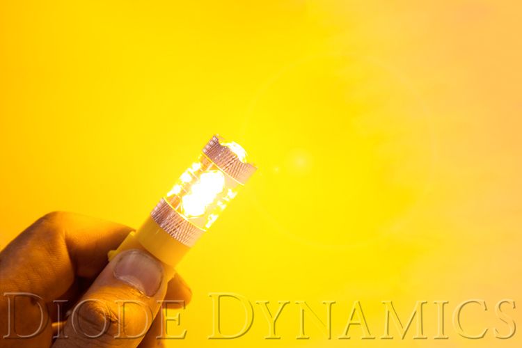 Diode Dynamics 3157 HP11 Amber Rear Turn Signal LED Bulbs (Set of 6) - Ford Mustang 2007-2009