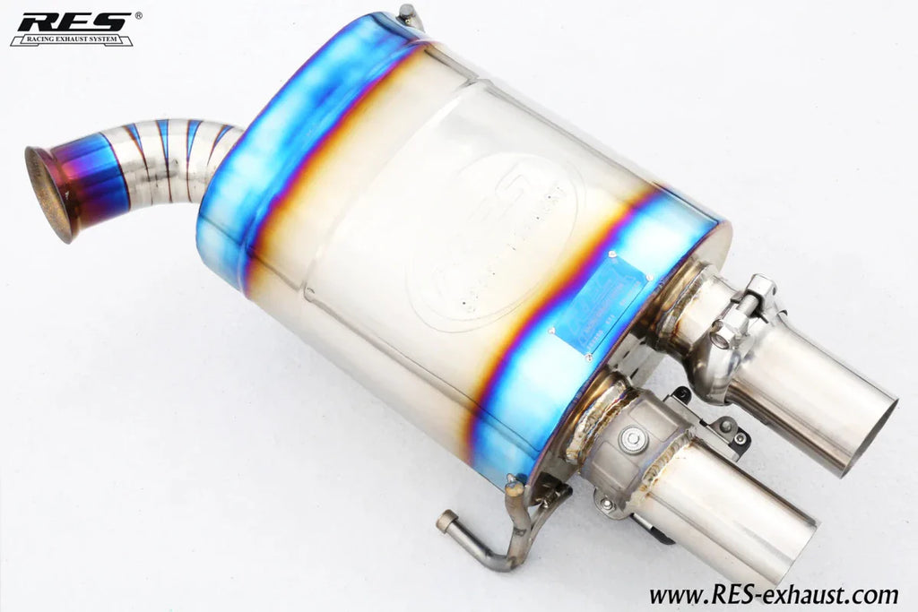 RES x JDMuscle Valvetronic Catback Exhaust - Subaru WRX 2022-2026