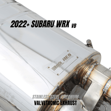 Load image into Gallery viewer, RES x JDMuscle Valvetronic Catback Exhaust - Subaru WRX 2022-2026