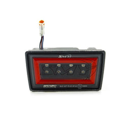 SMY F1 V3 Hyperflash Rear Brake Light (RBL) Clear w/ DRL Red Light Bar - Subaru WRX/STi 2015-2021