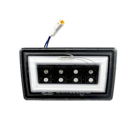 SMY F1 V3 Hyperflash Rear Brake Light (RBL) Smoked w/ DRL White Light Bar - Subaru WRX / STI 2015-2021