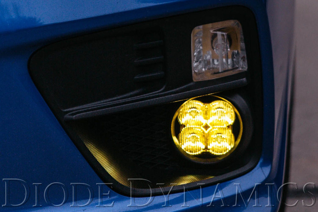 Diode Dynamics SS3 Dual-Color Wide SAE Type A Fog Light Kit - Multiple Fitments