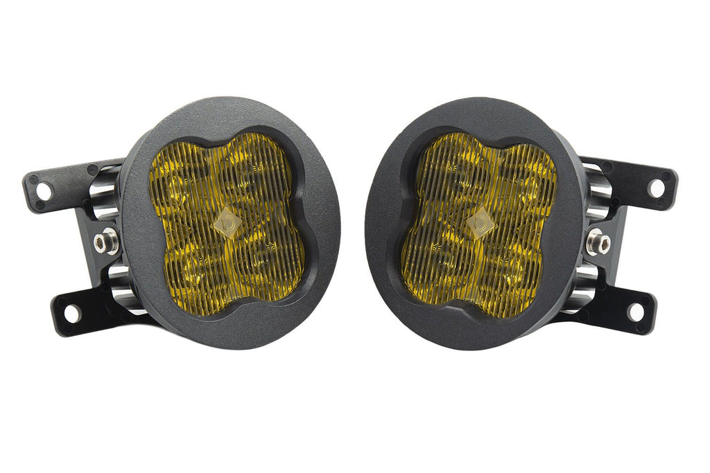 Diode Dynamics SS3 Yellow SAE Pro Type A Fog Light Kit - Multiple Fitments
