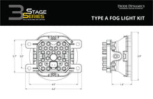 Load image into Gallery viewer, Diode Dynamics SS3 Dual-Color Wide SAE Type A Fog Light Kit - Multiple Fitments