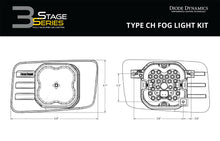 Load image into Gallery viewer, Diode Dynamics SS3 Dual-Color Wide SAE Type CH Fog Light Kit - Multiple Fitments