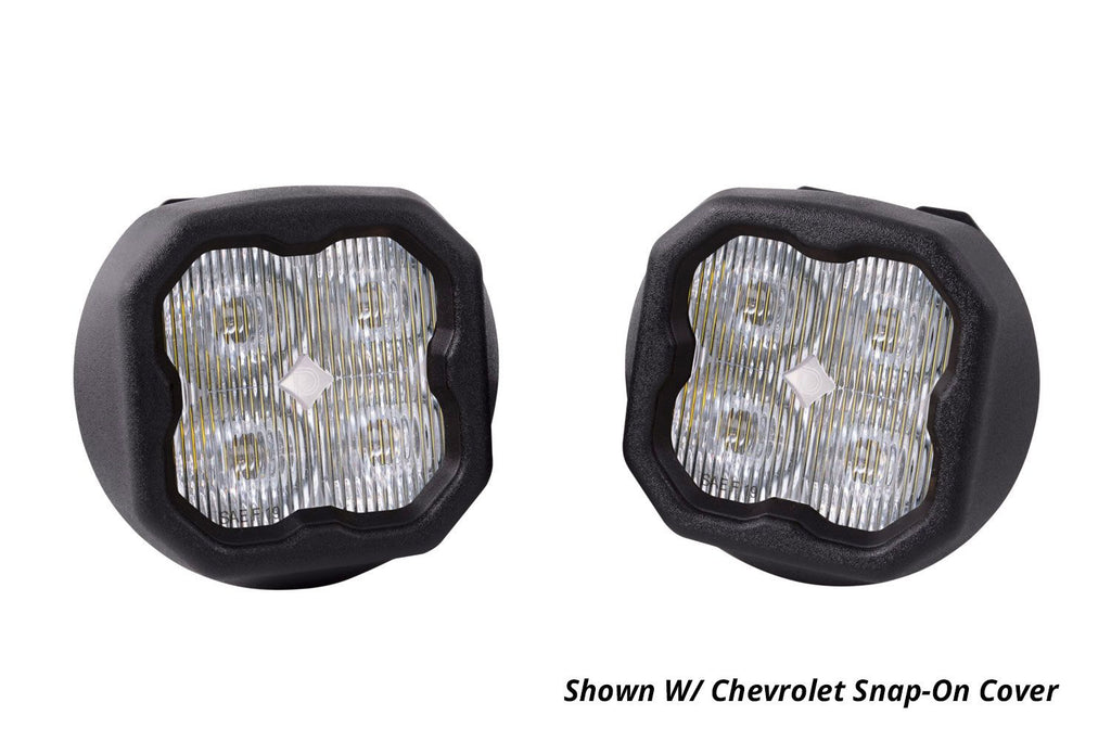 Diode Dynamics SS3 Dual-Color Wide SAE Type GM Fog Light Kit - Multiple Fitments
