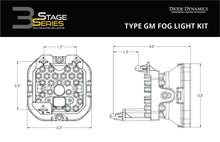 Load image into Gallery viewer, Diode Dynamics SS3 Dual-Color Wide SAE Type GM Fog Light Kit - Multiple Fitments