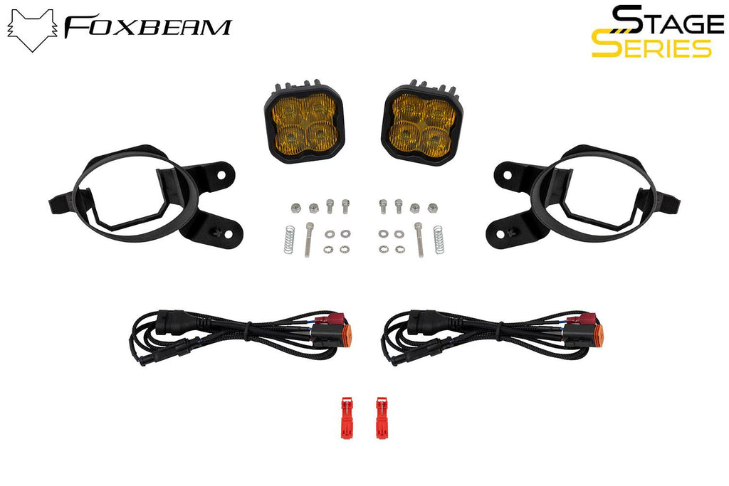 Diode Dynamics SS3 Dual-Color Wide SAE Fog Light Kit - Lexus IS250C/350C 2010-2013