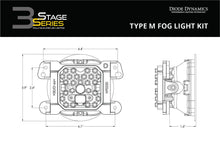 Load image into Gallery viewer, Diode Dynamics SS3 Dual-Color Wide SAE Type M Fog Light Kit - Multiple Fitments