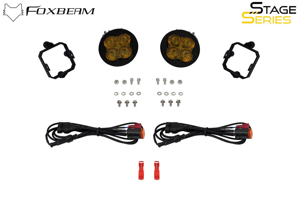 Diode Dynamics SS3 Dual-Color Wide SAE Type NO Fog Light Kit - Multiple Nissan Fitments