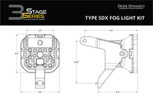 Load image into Gallery viewer, Diode Dynamics SS3 Dual-Color Wide SAE Type SDX Fog Light Kit - Multiple Ford Fitments