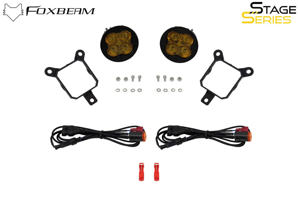 Diode Dynamics SS3 Dual-Color Wide SAE Type Y Fog Light Kit - Multiple Subaru Fitments