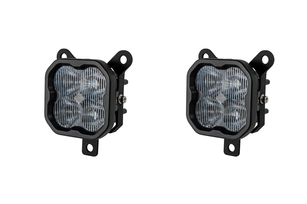 Diode Dynamics SS3 Dual-Color Wide SAE Type YS Fog Light Kit - Multiple Subaru Fitments